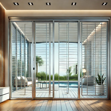Glass Grill Doors